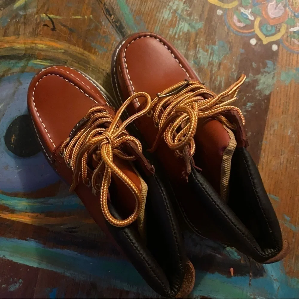 Like New Brown  Eagle Work Boots Men’s Size 7